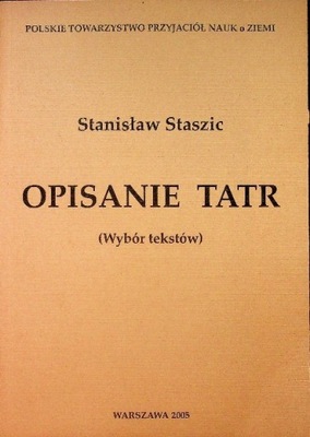 Stanisław Staszic - Opisanie Tatr