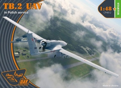 Bayraktar TB.2 UAV in Polish service - Clear Prop! CP4812 skala 1/48