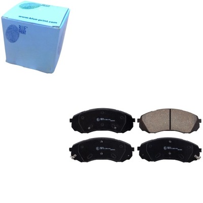 Blue print adg04290 набір гальмівних колодок гальмівних, гальма дискові фото №1