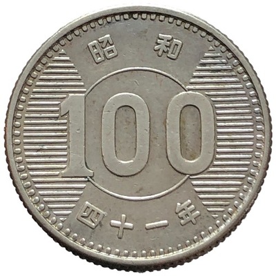 84333. Japonia - 100 jenów - 1966r. - Ag