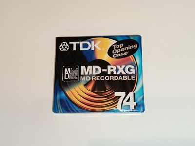 MiniDisc TDK MD-RXG 74