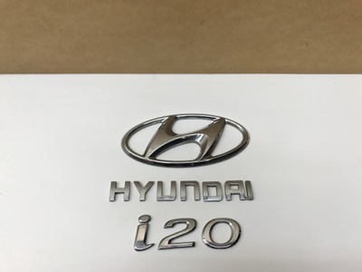Hyundai i20 ii надписи logo значок кришки багажника фото №1
