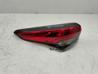 Лампа задня задня ліва toyota highlander 4 iv фото №1