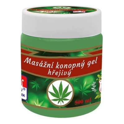 PUTORIUS ŻEL KONOPNY ROZGRZEWAJĄCY Cannabis 500ml