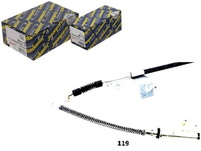 Трос ham. ручний. nissan t. terrano 96-02 pr фото №1