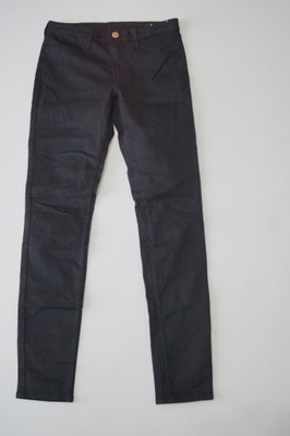 H&M spodnie skinny czarne 11-12 l 146/152 H&M U76