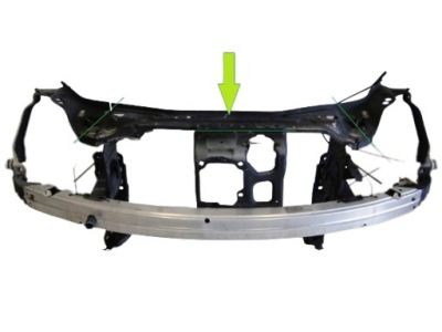 Mercedes cls 219 рестайлинг  ремень передний усилитель верх фото №1