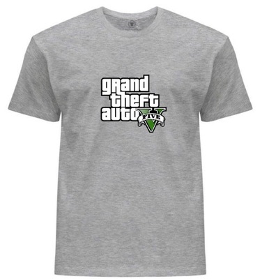 Koszulka GTA V dla gracza fana roz. M