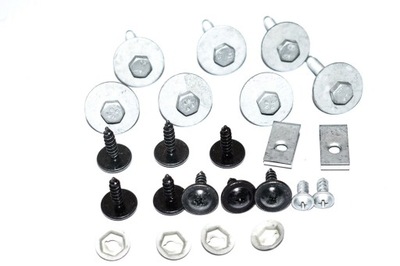 Комплект элементов монтажных спойлер перед mini r50 r52 r53 фото №1