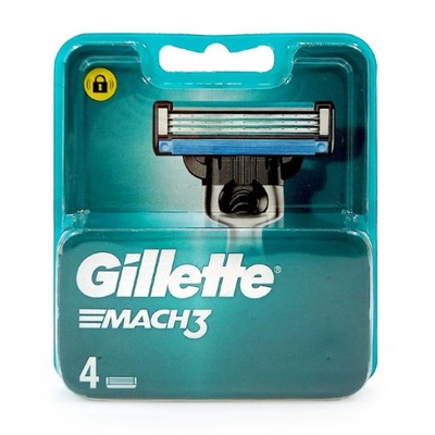 Gillette Mach3 Refill ostrza do maszynki 4 szt