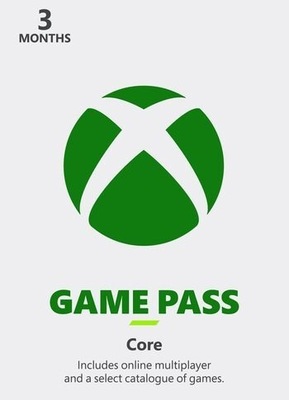 Xbox Game Pass Core 90 DNI / 3 MIESIĄCE EU/PL