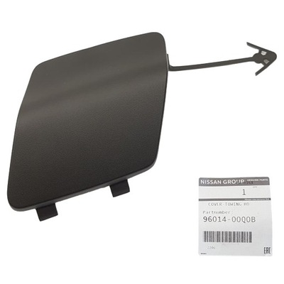 Заглушка фаркоп перед renault master ii фото №1