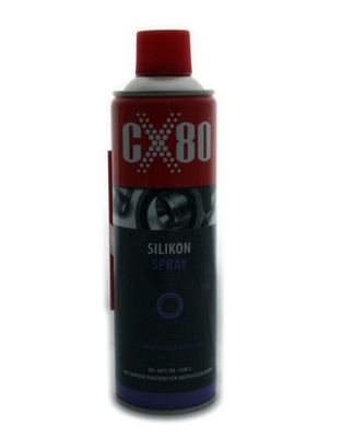 SILIKON SPRAY - płynny silikon w aerozolu 500ml CX80