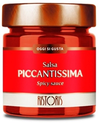 WŁOCHY Salsa Piccantissima 210 g Ristoris SALSA PICANTISSIMA 212 ML