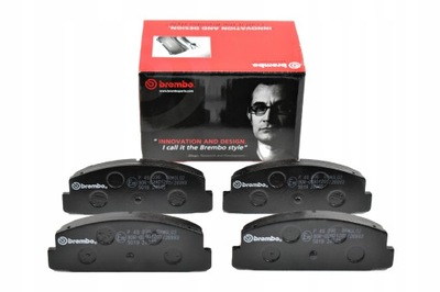 Brembo p 49 036 набор тормозных колодок тормозных, тормоза дисковые фото №1