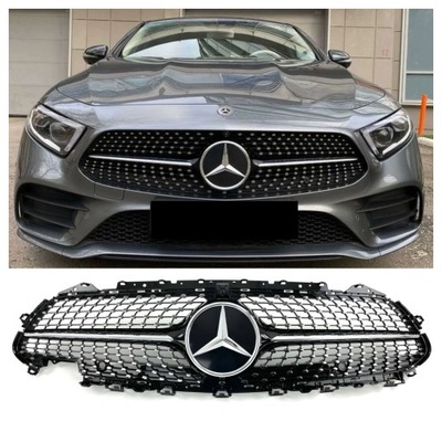 Решётка радиатора mercedes cls c257 w257 amg diamond фото №1