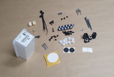 1613182180 набір монтажний елементів двері оригінальний номер psa фото №1