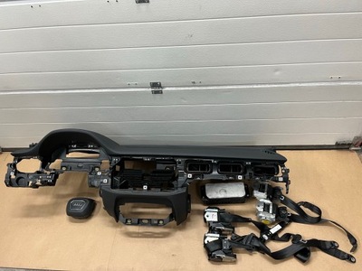 Консоль audi q7 4m0 sq7 подушка безпеки ремені проекційний дисплей soul czarna панель приладів оригінал фото №1