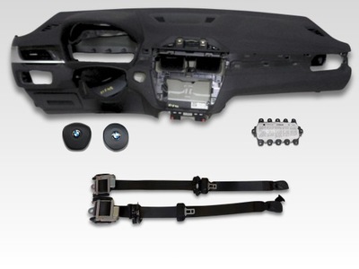 Bmw x1 f48 приборная панель консоль подушки безопасности подушка безопасности ремни фото №1