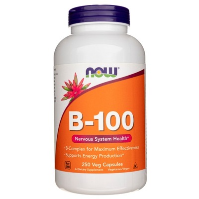 Now Foods Vitamin B-100 WIT. B COMPLEX USA 250vcap