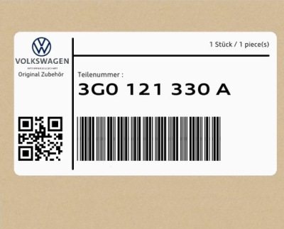 Повітропровід повітря 3g0121330a vw passat фото №1