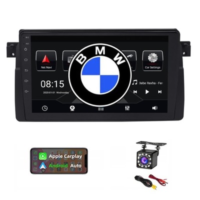 RADIO 2DIN ANDROID12 BMW E46 6GB 64GB 98-05 GPS  