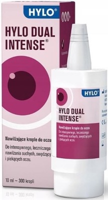 HYLO DUAL INTENSE krople do oczu 10ml SUCHE OCZY