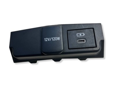 Corolla e21 lift защита заглушка разъём прикуривателя usb-c typ-c фото №1