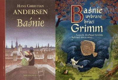 Baśnie Andersen + Baśnie wybrane braci Grimm