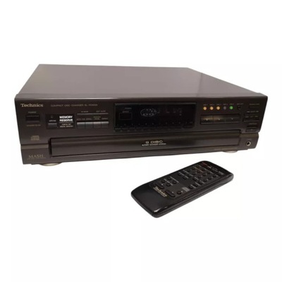 ODTWARZACZ 5 X CD TECHNICS SL-PD1010 | 5-DISC CD PLAYER + PILOT