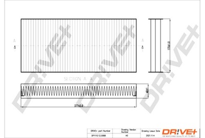 DRIVE+ ФІЛЬТР КАБІНИ CITROEN JUMPY 07-16 STANDA RD