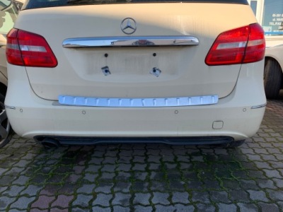 Mercedes b klasa w246 молдинг хром бампер задняя śro фото №1