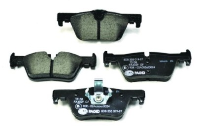 Hella pagid 8db 355 019-971 тормозные колодки тормозные фото №1