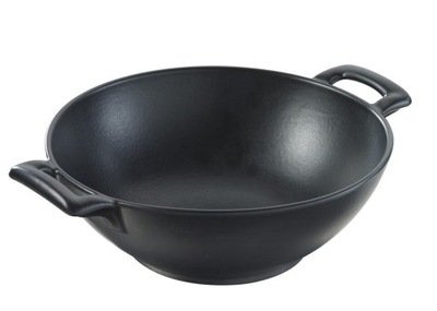 REVOL Belle Cuisine Noir Wok 1000 ml. French Porcelain