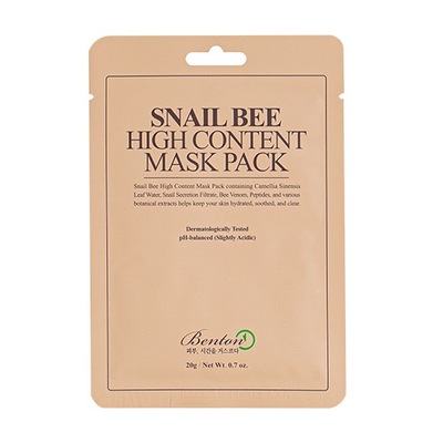 Benton Maseczka w płachcie Snail Bee High Content