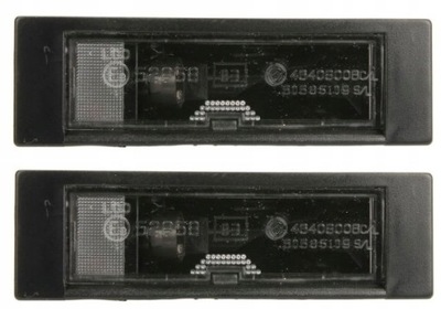 Alfa romeo 156 159 fiat лампа освітлення номерного знака фото №1