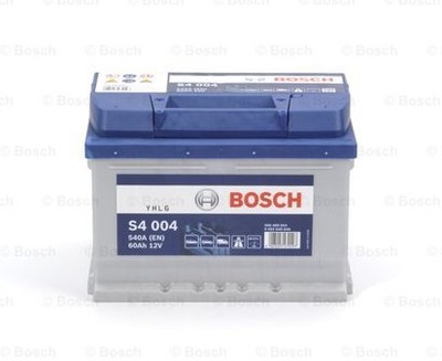 BATERÍA 60AH 540A S4 P+ BOSCH  