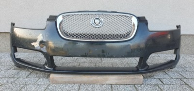 Jaguar xf 07-11 бампер перед оригинал e308 фото №1