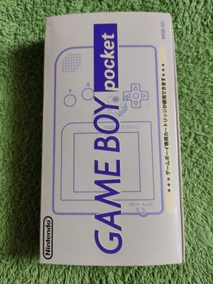 Nintendo Game Boy Pocket Off-White+box+instrukcja