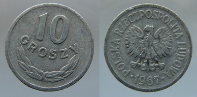 5734. PRL. 10 GR. 1967 ST.3