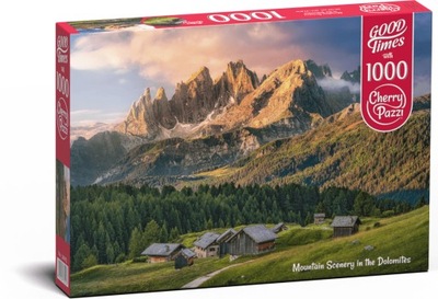 Puzzle 1000. Mountain Scenery in the Dolomites