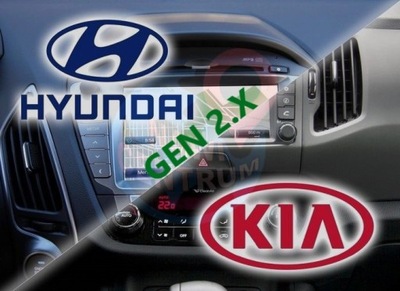 Nowe mapy i oprogramowanie Kia Hyundai GEN 2.0 2.X (online)