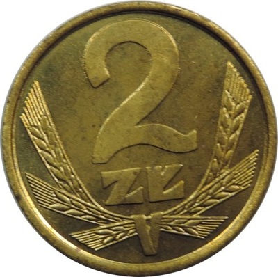 2 ZŁOTE 1982 - POLSKA - STAN (1-) - K2955
