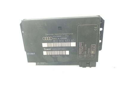 Audi a4 b6 00-06 модуль комфорта оригинальный номер 8e0959433ad фото №1