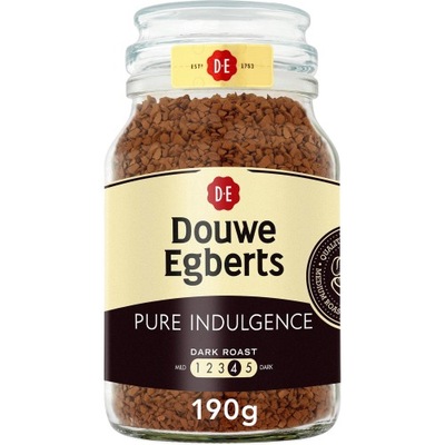 DOUWE Egberts Pure Indulgence Dark Roast 190g kawa rozpuszczalna__ UK