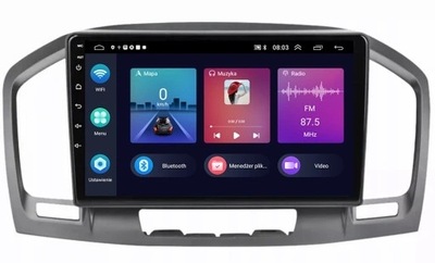 RADIO GPS ANDROID NAVEGACIÓN BT OPEL INSIGNIA 2008-2013 CARPLAY 2GB 64GB  