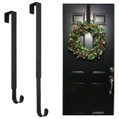 1x Wreath Hanger Adjustable for Door Christmas Wreaths Decorations Hook
