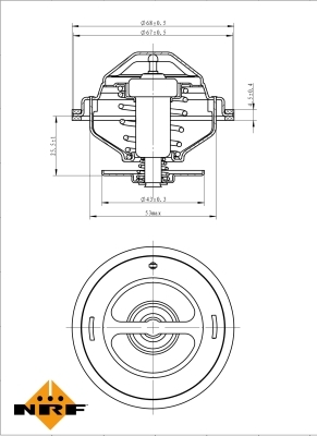 TERMOSTATO SISTEMAS DE REFRIGERACIÓN EASY FIT 725194  