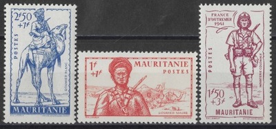 Mauretania - wojna** (1941) SW 127-129