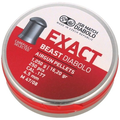 Śrut JSB Exact Beast 4,52/250 1,055g(16,20gr)